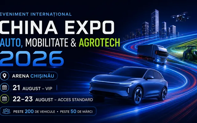 China Expo Auto 2026 la Chișinău: program și bilete