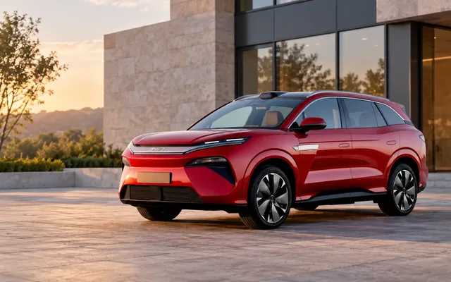 BYD ATTO 8: 7 locuri, autonomie și încărcare în 9 minute