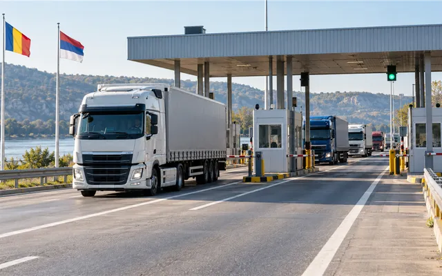 Protestul transportatorilor sârbi de la frontieră a fost amânat Protestul transportatorilor sârbi de la frontieră a fost amânat