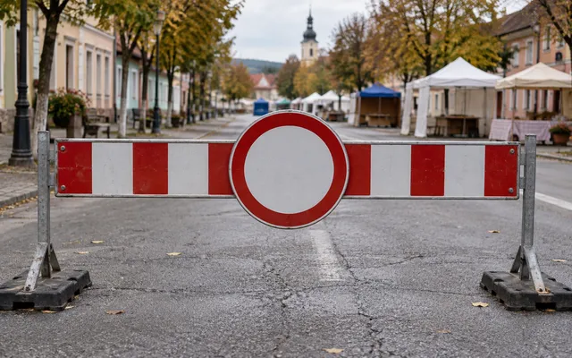 Buziaș: Strada Principală se închide între 9 și 12 octombrie