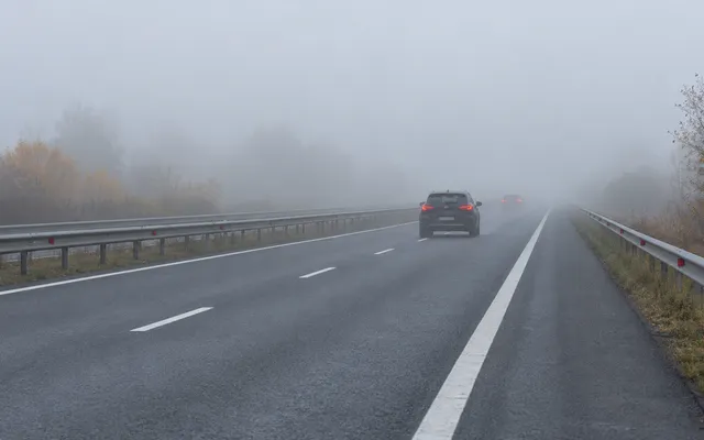Ceață pe A0, A2 și A3: situația anunțată în dimineața de 25 octombrie