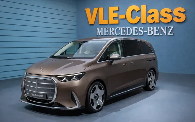 Mercedes-Benz VLE Class — mini‑van electric premium al viitorului
