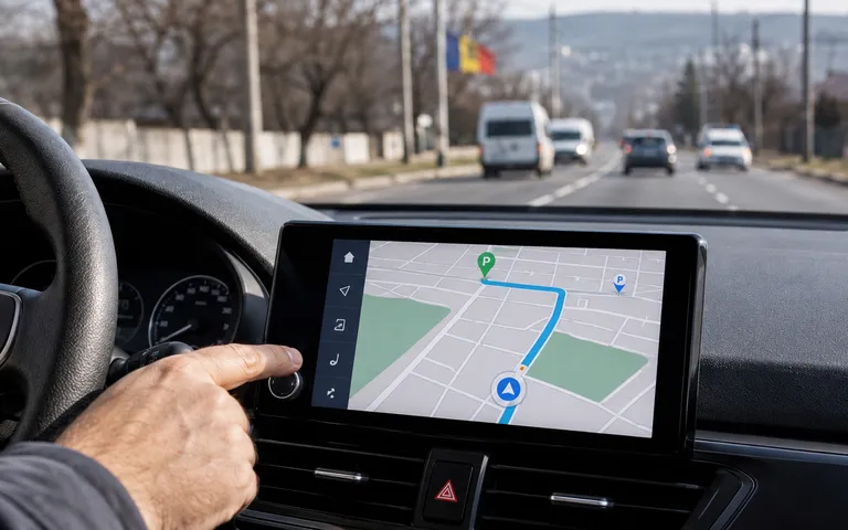 Hartă digitală a drumurilor din Moldova cu parcări sigure pentru șoferi Hartă digitală a drumurilor din Moldova cu parcări sigure pentru șoferi