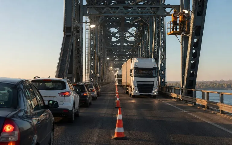 Podul Prieteniei: trafic alternativ în diminețile de 15 și 16 iulie Podul Prieteniei: trafic alternativ în diminețile de 15 și 16 iulie