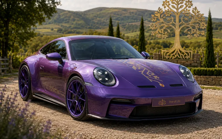 Porsche în Moldova — 911 GT3 Touring „Tree of Life”, un omagiu adus culturii moldovenești