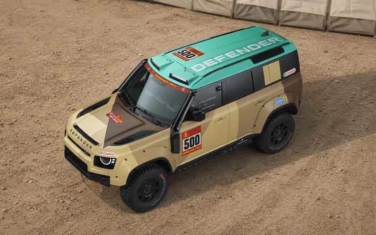 Defender Dakar: tehnica versiunii de șosea a câștigătorului Defender Dakar: tehnica versiunii de șosea a câștigătorului