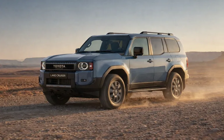 Toyota Land Cruiser Prado 2026 — revenirea farurilor rotunde